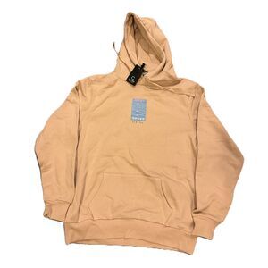CLOTTEE BY CLOT - DYNASTY HOODIE - size XXL - Beige/Tan
